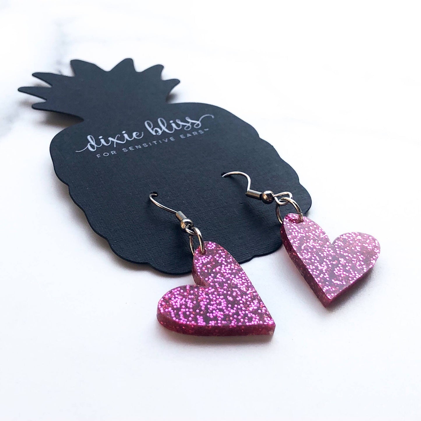 DOORBUSTER- Petite Hearts in Raspberry