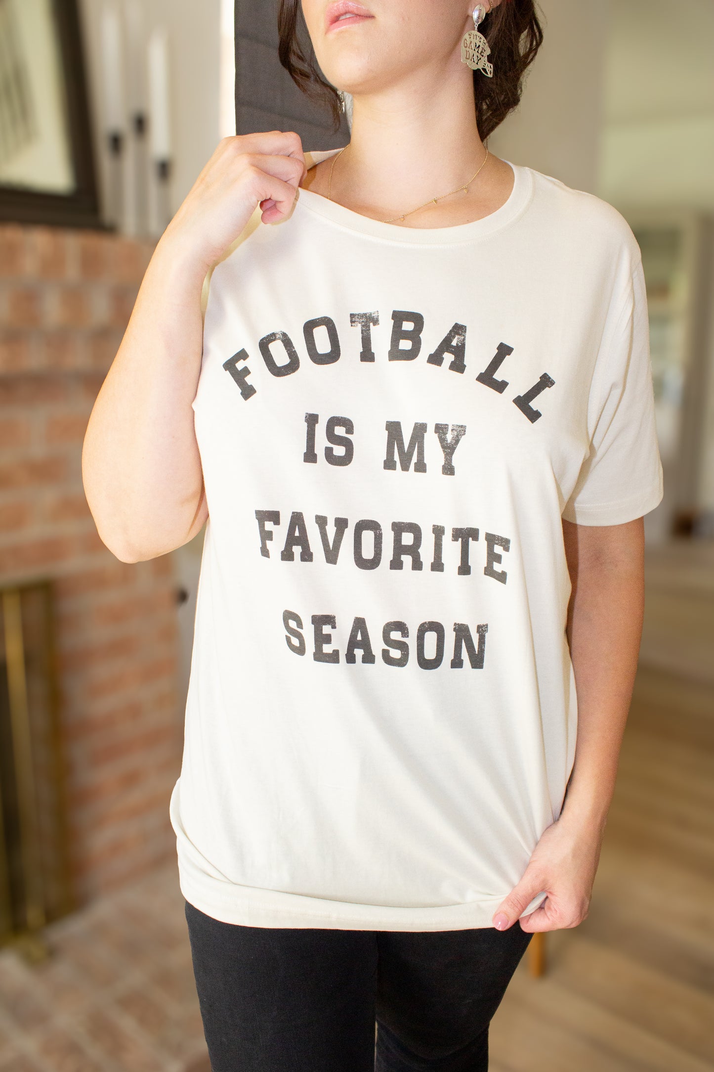 Football Is My Favorite Season Tee