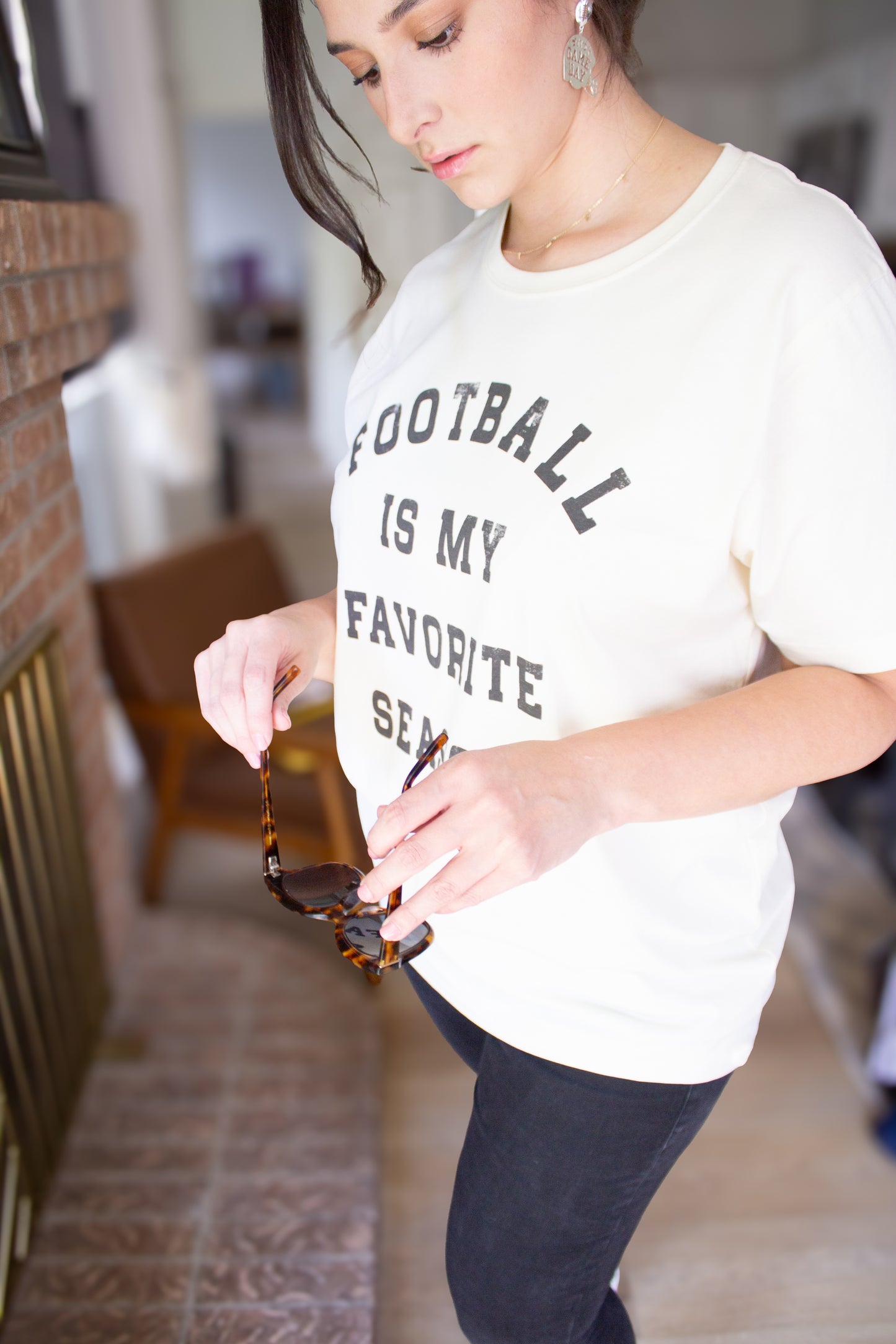 Football Is My Favorite Season Tee